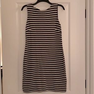 Striped shift dress